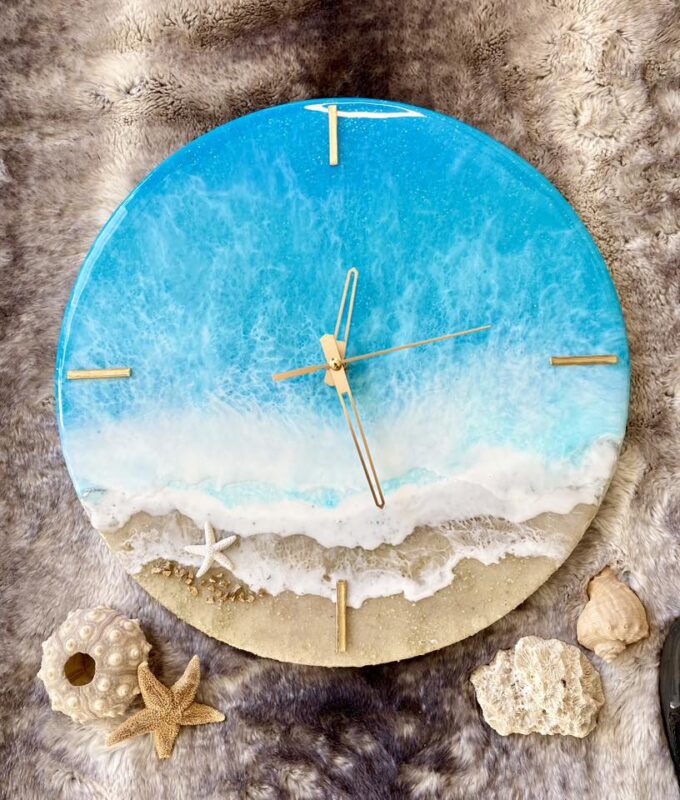 Horloge bord de mer